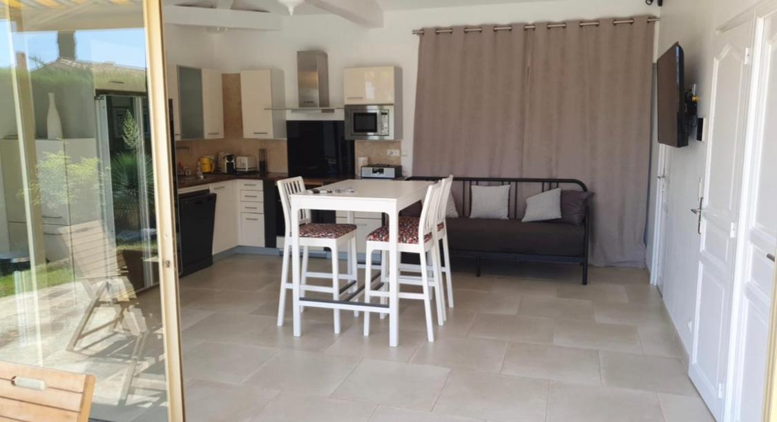 Villa Au Calme Avec Piscine Privative บอร์มส์-เลส์-มิโมซาส์ ภายนอก รูปภาพ